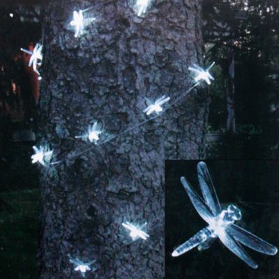 Solar Dragonfly String Lights - Bed Bath & Beyond